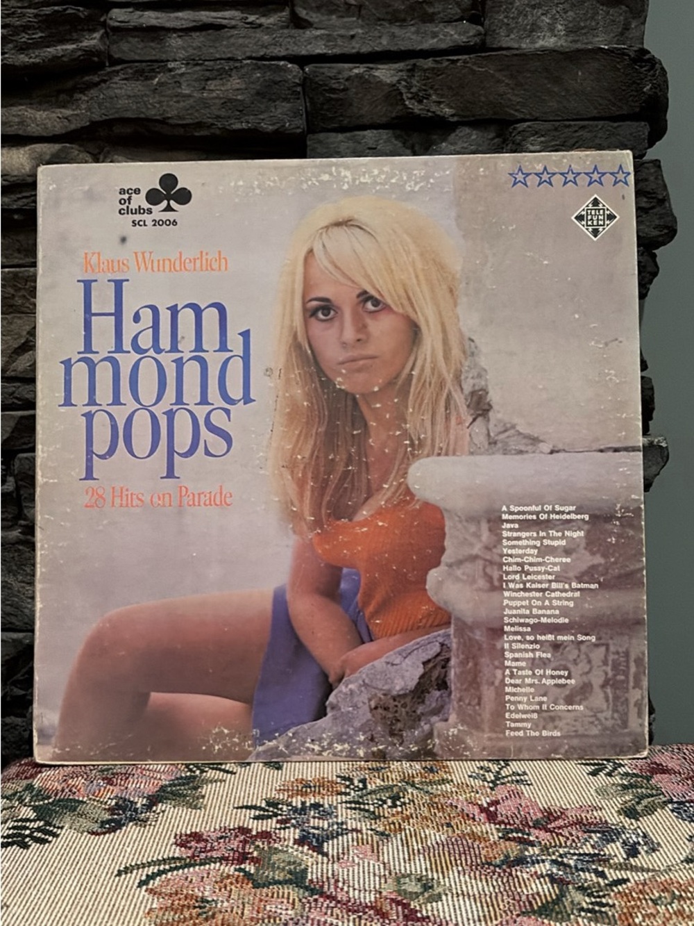 Klaus Wunderlich Hammond Pops Vinyl Record